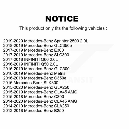 Mpulse Ignition Coil For Mercedes-Benz C300 GLC300 INFINITI CLA250 Q50 GLA250 E300 Metris Q60 AMG MPS-MF734